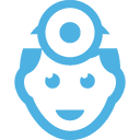 Dentist logo and icon